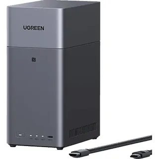 UGREEN NASync DH2300 Leergehäuse Grau