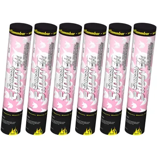 Nico Feuerwerk® [6er Sparpack] Premium-Konfetti-Shooter Set EINHORN I Party-Popper-kanonen 30 cm für Geburtstag Verlobung Hochzeit Party Silvester Feier