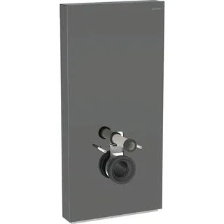 Geberit Monolith Plus BH 101cm, Fr. Gl. la., S. Alu SW-chrom