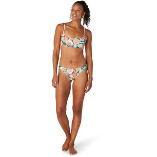 Speedo Damen Badeanzug Top Bikini Endurance Tie Back Demi Bikinioberteil, Deep Lake, Medium - M