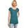 Ladies Wide Neck Tee Farbe Teal Größe L
