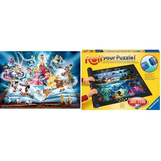 Ravensburger Puzzle 16318 - Disney ́s magisches Märchenbuch - 1500 Teile Puzzle für Erwachsene und Kinder ab 14 Jahren, Disney Puzzle & - Puzzlematte für Puzzles mit bis zu 300-1500 Teilen