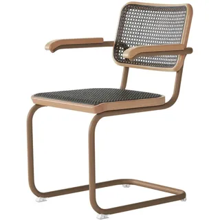 THONET S 64 V Freischwinger Edition Herkner Rosewood