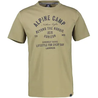 Lerros T-Shirt mit Outdoorprint grün 5XL