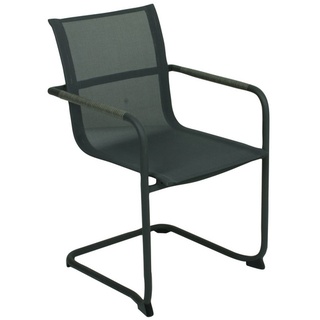 GARDEN PLEASURE Stuhl-Set »Kendra«, 4 Sitzplätze, Edelstahl/Kunststoff - grau