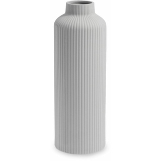 ÅDALA Light Grey Ceramic vase