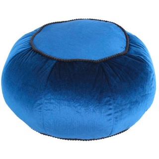 Livetastic Pouf, Blau, Textil, Füllung: Styroporkugeln, 65x35x65 cm, Reißverschluss, Wohnzimmer, Hocker, Poufs