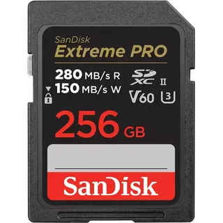 SanDisk Extreme Pro SDXC UHS-II R280/W150 256 GB
