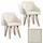 Vintage Stoffbezug beige