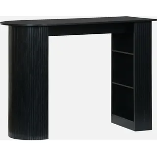 sweeek Bar-Tisch 120 x 55 x 100 cm Schwarz
