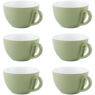 APS Cappuccinotasse 0,3 l Grün 6 St.