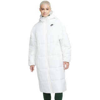 Nike FB7675-100 W NSW TF THRMR CLSC PARKA Jacket Damen WHITE/BLACK Größe 2XL
