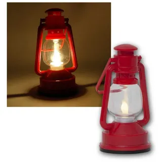 Star Trading LED-Laterne Niko 15 x 8,5 cm rot