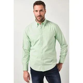 JP1880 Businesshemd Hemd FLEXNAMIC® Langarm Buttondown-Kragen orange 5XL