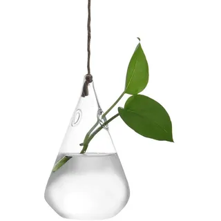 KAREN66 Hängen Glas Vase Geometrische Hängevase Pflanze Hydroponik Glasvase Hängendes Blumenvase Terrarium Dekovase (A, One Size)