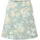 Rock Damen Floral Grün S