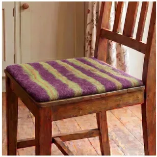 Guru-Shop Meditationskissen Filz Stuhlauflage, Boho Sitzkissen,.. braun|lila|rot