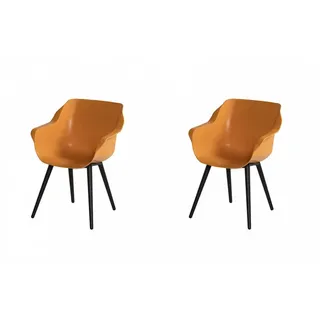 Hartman Sophie Studio Dining Stuhl Gartenstuhl 58 x 58 x 84 cm orange