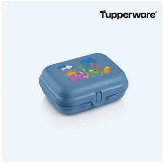 TUPPERWARE Lunchbox Tupperware Kleiner Twin - Safari blau