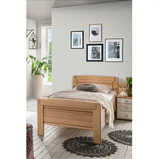 Wiemann Bett Kiruna 100 x 200 cm Holzoptik Braun Eiche