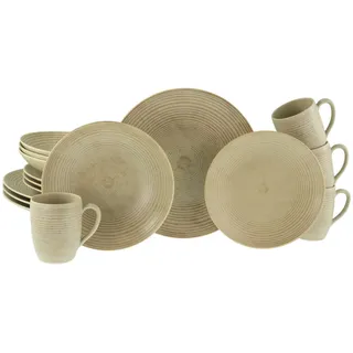 CreaTable Catania Kombiservice 16-tlg. sand