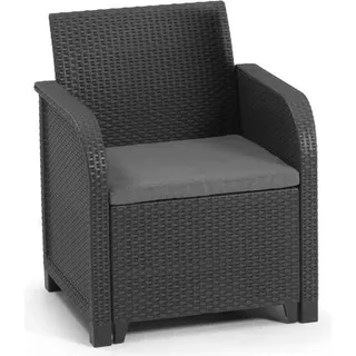 Allibert, Gartenstühle, Gartenstuhl San Remo Synthetischer Rattan (65 x 63 x 74 cm)