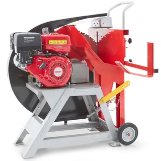 Hecht Wippsäge HECHT 890 | 9,8 kW / 13 PS | HM Sägeblatt Ø 700 mm | Lange Holzstämme bis 1,28 m | Mit Auflagenverlängerung | HECHT