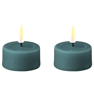Teelicht LED jade 2 Stück