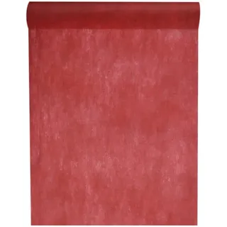 DeinPack Vlies Tischläufer Rolle 30 cm x 10 m bordeaux - Tischläufer Vliesstoff für Hochzeit, Deko & Basteln - Vlies Tischband in verschiedenen Farben, Dekovlies - Hochzeitsdeko, Eventdeko, Floristik