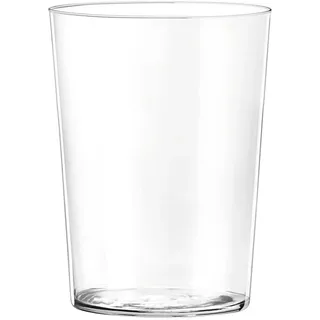 H+H Starc, Gläser 6er-Set: 500 ml, Konische Form, Dünnes Glas, Ideal für Säfte, Cocktails & Smoothies, Spülmaschinengeeignet