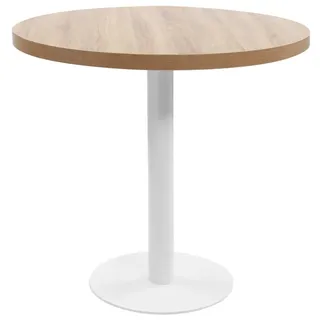 vidaXL Bistrotisch Ø 80 cm braun