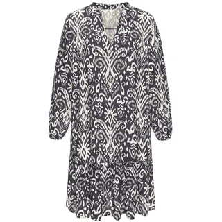 vivance by lascana VIVANCE Longtunika Damen marine-beige Gr.46
