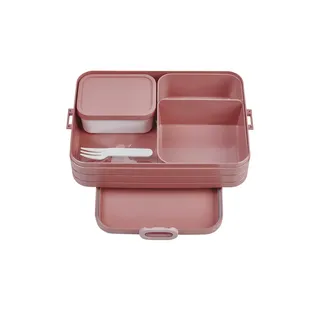 Mepal Bento-Lunchbox To Go  Take a Break , rosa/pink , Kunststoff , Maße (cm): B: 17 H: 6,5
