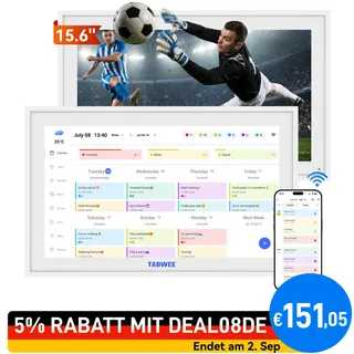 tabwee P15 15,6-Zoll FHD 2GB+32GB, Aufgabenplan & Foto-Rahmen