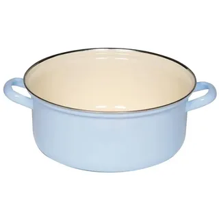 RIESS Pastell Kasserolle 24 cm blau