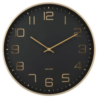 Karlsson Elegance Glow 40,00 cm 40-001 schwarz/gold