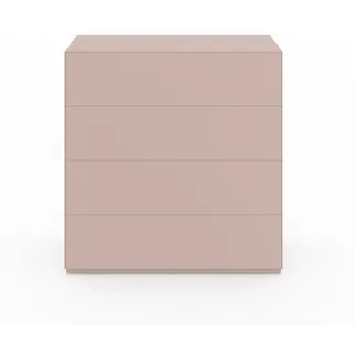 Create Kommode mit 4 Schubkästen Rose Bodenplatte