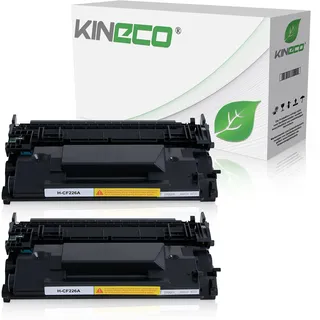 Kineco 2 Toner kompatibel mit HP CF226A 26A für HP LaserJet Pro M402dne M402n M402DW M402dw M400 Series MFP M426 DN/dw/fdn/fdw/fw/n M420 Series