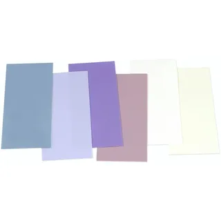 Brunnen Wachsplatten-Sortiment Pastell 175 x 80 x 0,5 mm