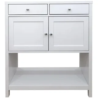 Hti-Living Hayet Konsolentisch 80 x 90 x 35 cm weiß