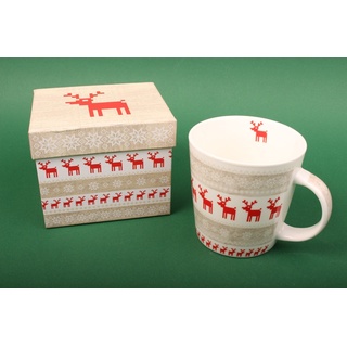 Jumbotassen Set "Magic Christmas taupe" Weihnachten Tasse Geschenk Tassen ppd