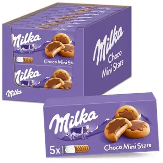 Milka Choco Minis Stars 16x 185g MHD 19-03-2026