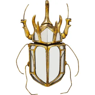 Kare DESIGN Wandobjekt Beetle 51221 Spiegel Gold