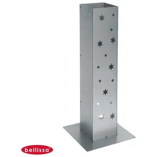 Bellissa Bellissa® Corten Feuersäule 70cm Lichtsäule Windlicht Säule Garten