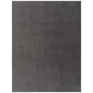 TT Home Kurzflorteppich 300 x 400 cm Grau