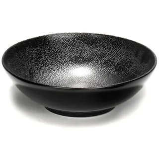 Lambert - Kaori - Rochen Optik - Obstschale, Schüssel, Schale - Ø: 30 cm - mit Metallic Rochen Optik - Steingut - 1 Stück