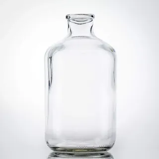 Flaschenbauer - Spardose Glas 1L mit Münzschlitz - große Sparflasche transparent ohne Deckel, Sparglas mit Spezial-Mündung zur einfachen Münzentnahme, modernes Sparschwein, Geld sparen leicht gemacht