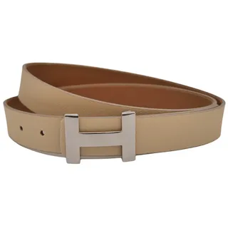 AnnaMatoni Damengürtel Leder beige 90