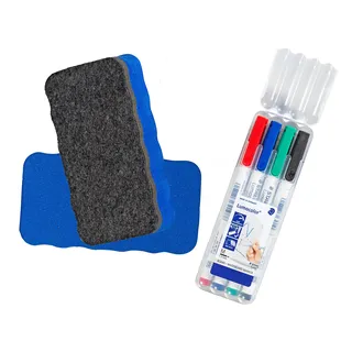 Scrum/Kanban Zubehör, Whiteboard Marker, magnetisch haftender Schwamm