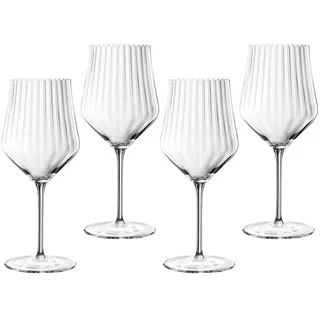 Nachtmann Weinglas Nachtmann Aperitivo Rotwein/Spritzglas 640 ml 4er Set, Kristallglas weiß